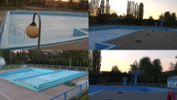 Areál koupaliště Hulín - sdružené snímky