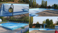 Areál koupaliště Hulín - sdružené snímky