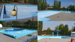 Areál koupaliště Hulín - sdružené snímky