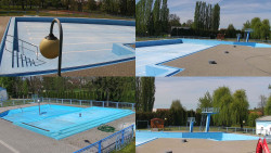 Areál koupaliště Hulín - sdružené snímky