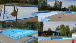 Areál koupaliště Hulín - sdružené snímky