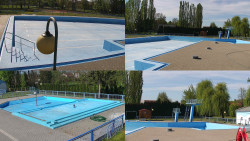 Areál koupaliště Hulín - sdružené snímky