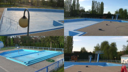 Areál koupaliště Hulín - sdružené snímky