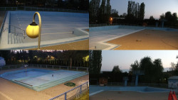 Areál koupaliště Hulín - sdružené snímky