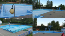 Areál koupaliště Hulín - sdružené snímky