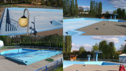 Areál koupaliště Hulín - sdružené snímky