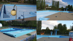 Areál koupaliště Hulín - sdružené snímky