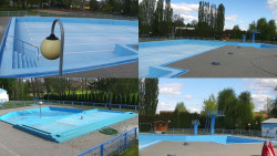 Areál koupaliště Hulín - sdružené snímky