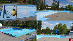 Areál koupaliště Hulín - sdružené snímky