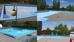 Areál koupaliště Hulín - sdružené snímky