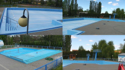 Areál koupaliště Hulín - sdružené snímky