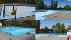 Areál koupaliště Hulín - sdružené snímky