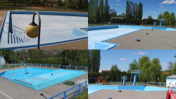 Areál koupaliště Hulín - sdružené snímky