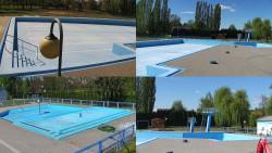 Areál koupaliště Hulín - sdružené snímky