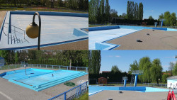 Areál koupaliště Hulín - sdružené snímky