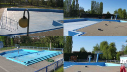 Areál koupaliště Hulín - sdružené snímky