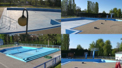 Areál koupaliště Hulín - sdružené snímky