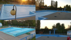 Areál koupaliště Hulín - sdružené snímky