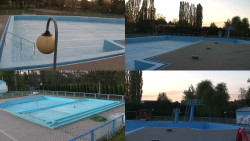 Areál koupaliště Hulín - sdružené snímky