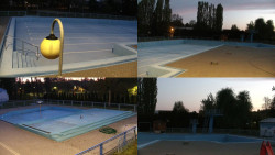 Areál koupaliště Hulín - sdružené snímky