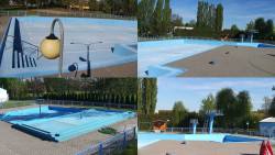 Areál koupaliště Hulín - sdružené snímky