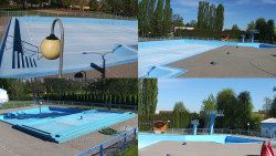 Areál koupaliště Hulín - sdružené snímky