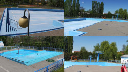 Areál koupaliště Hulín - sdružené snímky