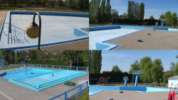 Areál koupaliště Hulín - sdružené snímky