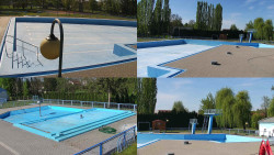 Areál koupaliště Hulín - sdružené snímky