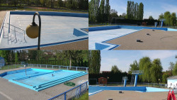 Areál koupaliště Hulín - sdružené snímky