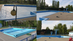 Areál koupaliště Hulín - sdružené snímky