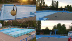 Areál koupaliště Hulín - sdružené snímky