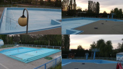 Areál koupaliště Hulín - sdružené snímky