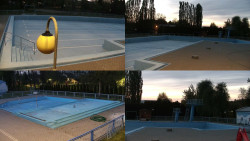 Areál koupaliště Hulín - sdružené snímky