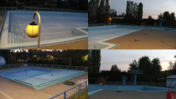 Areál koupaliště Hulín - sdružené snímky