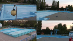 Areál koupaliště Hulín - sdružené snímky