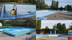 Areál koupaliště Hulín - sdružené snímky