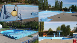 Areál koupaliště Hulín - sdružené snímky