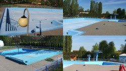 Areál koupaliště Hulín - sdružené snímky