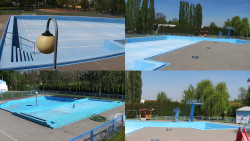 Areál koupaliště Hulín - sdružené snímky