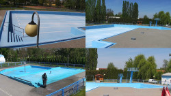 Areál koupaliště Hulín - sdružené snímky