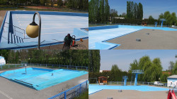 Areál koupaliště Hulín - sdružené snímky