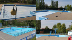 Areál koupaliště Hulín - sdružené snímky