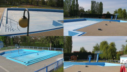 Areál koupaliště Hulín - sdružené snímky