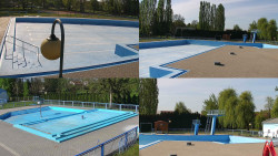 Areál koupaliště Hulín - sdružené snímky