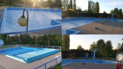 Areál koupaliště Hulín - sdružené snímky