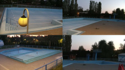 Areál koupaliště Hulín - sdružené snímky