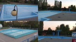 Areál koupaliště Hulín - sdružené snímky