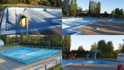 Areál koupaliště Hulín - sdružené snímky