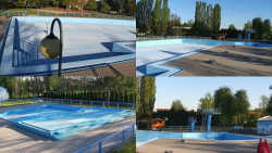 Areál koupaliště Hulín - sdružené snímky